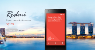 มือถือ Xiaomi Redmi ของจีน ขายในสิงคโปร์วันแรก มาแรงจัด หมดเกลี้ยงใน 8 นาที
