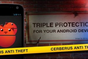 แจกฟรี Cerberus แอพพลิเคชั่นติดตามมือถือหาย ถึงวันที่ 26 เมษายนนี้