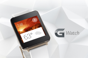 LG เพิ่มเติม G Watch สีทองหรูหรา