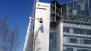 Microsoft ขึ้นป้ายโลโก้บนอาคาร Nokia House เรียบร้อยแล้ว