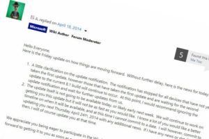 Microsoft หยุดปล่อยอัพเดท WP8.1 Dev ชั่วคราว เนื่องจากเกิดปัญหา Error พร้อมเตรียมแก้ปัญหาให้อีกครั้ง