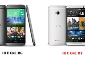 เปรียบเทียบ HTC One M8 กับ HTC One M7