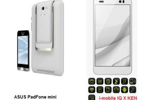 เปรียบเทียบ ASUS PadFone mini กับ i-mobile IQ X KEN