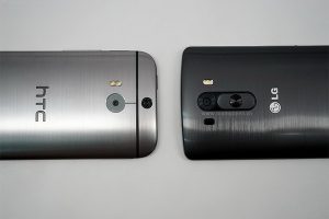 จับฝาหลัง LG G3 กับ HTC One M8 มาประชันความสวย