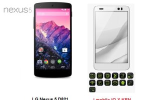 เปรียบเทียบ LG Nexus 5 D821 กับ i-mobile IQ X KEN