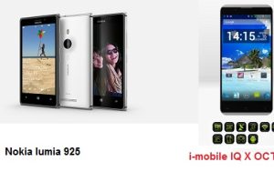 เปรียบเทียบ Nokia Lumia 925 กับ i-mobile IQ X OCTO 1068