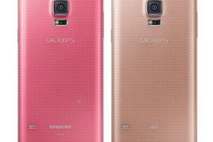เพิ่มเติมเสปค Samsung Galaxy S5 Prime พร้อมด้วยสีชมพูหวานแหวว