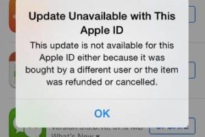 ปัญหา iOS ไม่สามารถอัพเดตแอพพลิเคชั่นได้
