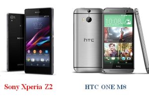 เปรียบเทียบ Sony Xperia Z2 กับ HTC ONE M8