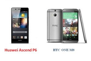 เปรียบเทียบ Huawei Ascend P6 กับ HTC ONE M8