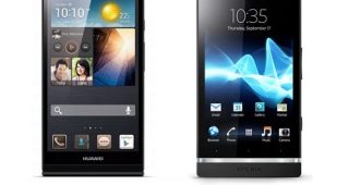เปรียบเทียบ Huawei Ascend P6 กับ Sony Xperia S