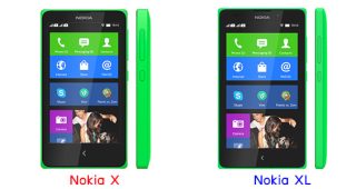 เปรียบเทียบ Nokia Lumia X กับ Nokia Lumia XL