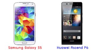 เปรียบเทียบ Samsung Galaxy S5 กับ Huawei Ascend P6