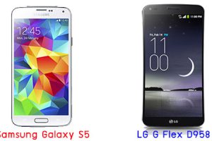 เปรียบเทียบ Samsung Galaxy S5 กับ LG G Flex D958