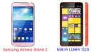 เปรียบเทียบ Samsung Galaxy Grand 2 กับ NOKIA LUMIA 1320