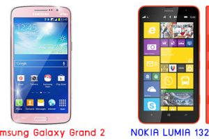 เปรียบเทียบ Samsung Galaxy Grand 2 กับ NOKIA LUMIA 1320