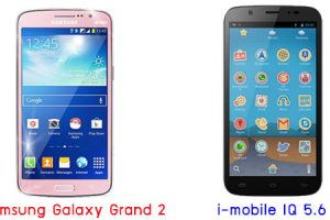 เปรียบเทียบ Samsung Galaxy Grand 2 กับ i-mobile IQ 5.6 A