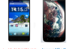 เปรียบเทียบ i-mobile IQ X OCTO 1068 กับ Lenovo Vibe X