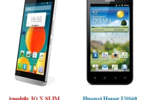 เปรียบเทียบ i-mobile IQ X SLIM กับ Huawei Honor U8860