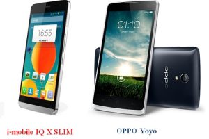 เปรียบเทียบ i-mobile IQ X SLIM กับ OPPO Yoyo