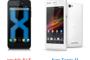 เปรียบเทียบ i-mobile IQ X กับ Sony Xperia M