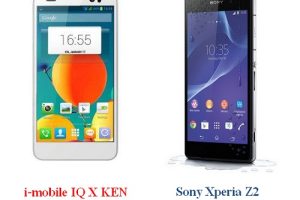 เปรียบเทียบ i-mobile IQ X KEN กับ Sony Xperia Z2