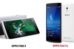 เปรียบเทียบ OPPO Find 5 กับ OPPO Find 7a