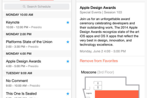 Apple อัพเดทแอพ WWDC เป็นสีส้ม