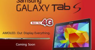 เตรียมพบกับ ทรูมูฟ เอช Samsung GALAXY Tab S เร็วๆนี้