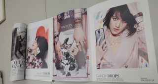 Samsung ส่ง Galaxy S5 และเหล่าทัพ Gear โปรโมทลงนิตยสาร Vogue