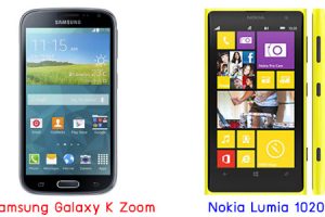 เปรียบเทียบ Samsung Galaxy K Zoom กับ Nokia Lumia 1020