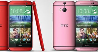 HTC One M8 เพิ่มสีแดง และ สีชมพู