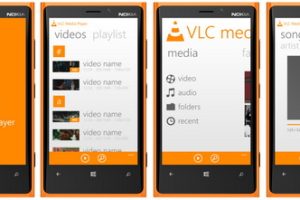 Windows Phone สามารถใช้งานเล่นไฟล์มัลติมีเดีย VLC ได้เเล้ว