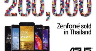 Asus ประกาศความสำเร็จมียอดขาย ZenFone ทะลุ 200,000 เครื่องทั่วประเทศเเล้ว