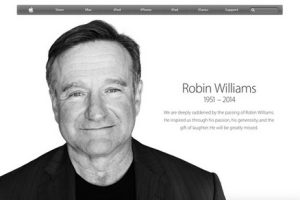 Apple ไว้อาลัย Robin Williams เปิด Section พิเศษบน iTunes