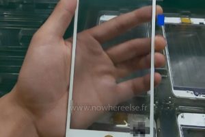 หลุด! ภาพฝาหน้า iPhone 6S จากโรงงาน คาดว่ารองรับการใช้งาน Force Touch