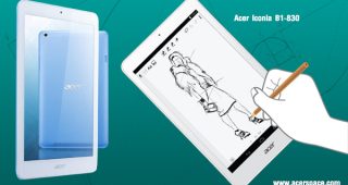 Acer Iconia B1-830 แท็บเล็ตที่สามารถใช้ดินสอเขียนได้ มาพร้อมกับราคาสุดคุ้ม 5,990 บาท!!