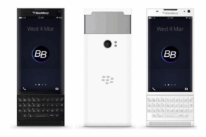 BlackBerry Venice มือถือคีย์บอร์ดสไลด์ หน้าจอขอบโค้ง ขุมพลัง Snapdragon 808 คาดใช้ระบบปฏิบัติการ Android
