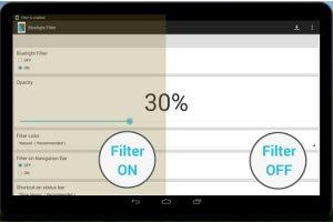 Bluelight Filter แอพพลิเคชั่นกรองแสงสีฟ้า ของหน้าจอสมาร์ทโฟน ในระบบ Android