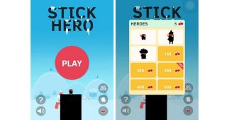 Stick Hero เกมสร้างทางข้ามเกาะสุดโหด บอกเลยไม่ง่ายอย่างที่คิด!!
