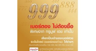 เบอร์ตอง ไม่ต้องซื้อ พิเศษจาก TrueMove H เท่านั้น!!