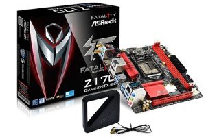 ASRock Z170 Gaming-ITX/ac เมนบอร์ดเกมมิ่ง mini-ITX สำหรับเล่นวีดีโอ 4K ระดับ 60Hz