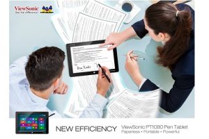 ViewSonic เปิดตัว Pen Tablet พร้อม Electromagnetic Resonance Pen สำหรับการใช้งานแบบ Mobile E-signature Solution
