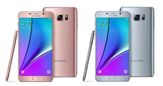 สีสันใหม่! Samsung Galaxy Note 5 เพิ่ม 2 สีใหม่ Pink Gold และ Silver Titanium