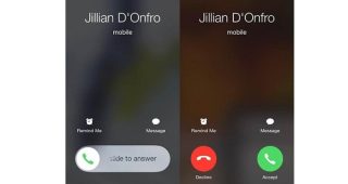 คลายข้อสงสัย ทำไม iPhone บางครั้งให้สไลด์รับสาย แต่บางครั้งมีปุ่มให้กดรับหรือตัดสายทิ้ง?