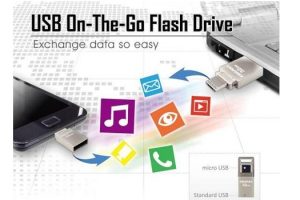 OTG USB แฟลชไดร์ฟที่ใช้งานได้ทั้ง PC ไปจนถึงสมาร์ทโฟน และแท็บเล็ต