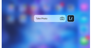 แอพพลิเคชั่น Lightroom อัพเดตใหม่รองรับ 3D Touch แล้ว!