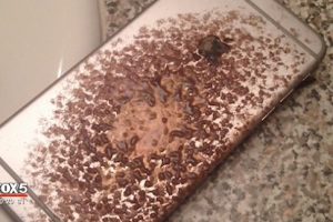 รอดหวุดหวิด! iPhone 6 Plus ไหม้ขณะชาร์จแบตเตอรี่ทิ้งไว้บนเตียงนอน