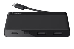 Belkin 4-Port Mini Hub เชื่อมต่ออุปกรณ์ USB-C จากโน้ตบุ๊กได้มากขึ้น