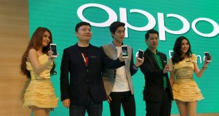 แฟนคลับกรี๊ดลั่นงาน TME2016 เปิดตัว OPPO F1 ด้วยพรีเซนเตอร์สุดหล่อ ต่อ Hormone